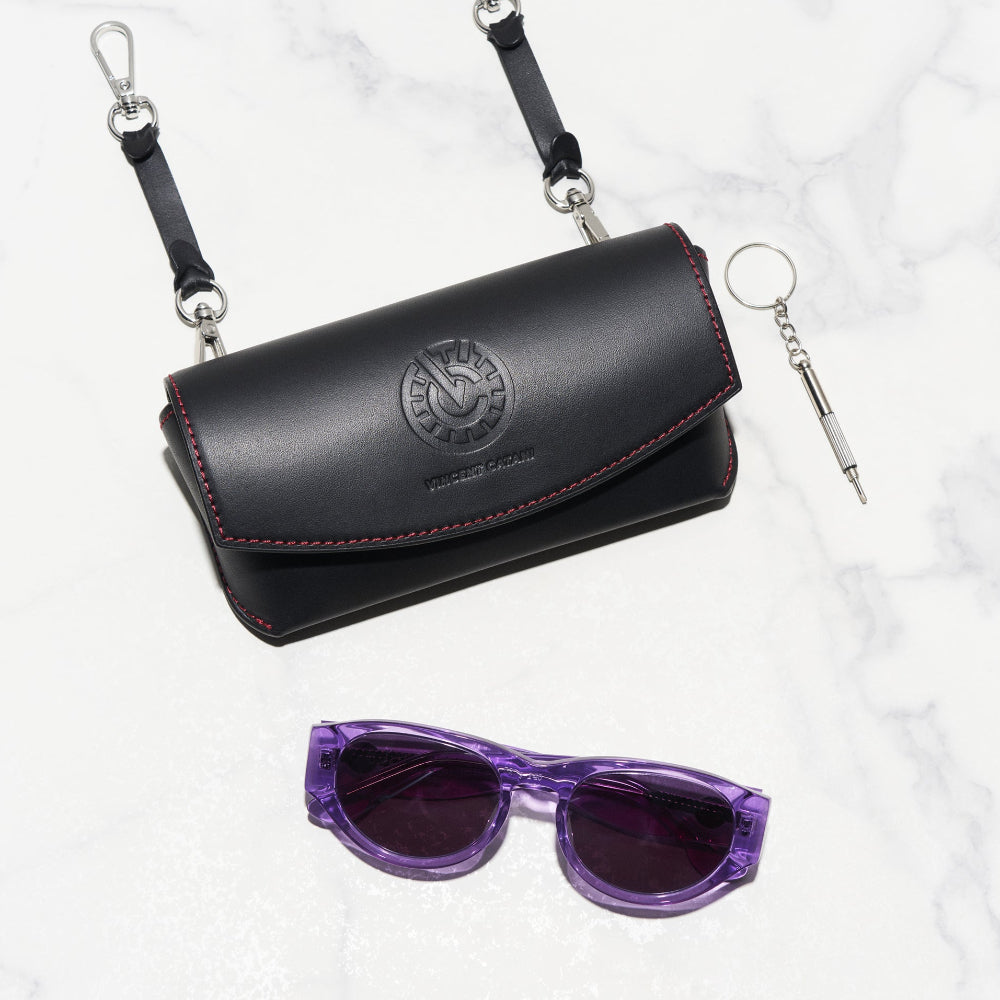 Premium eyewear from Copenhagen with hand-crafted statement sunglasses made from high-quality Mazzucchelli acetate.