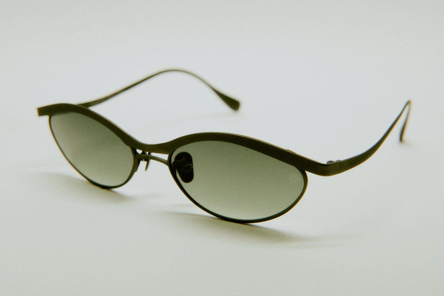 Bold Alma cat-eye silhouette framed against a clean background, designed in Denmark