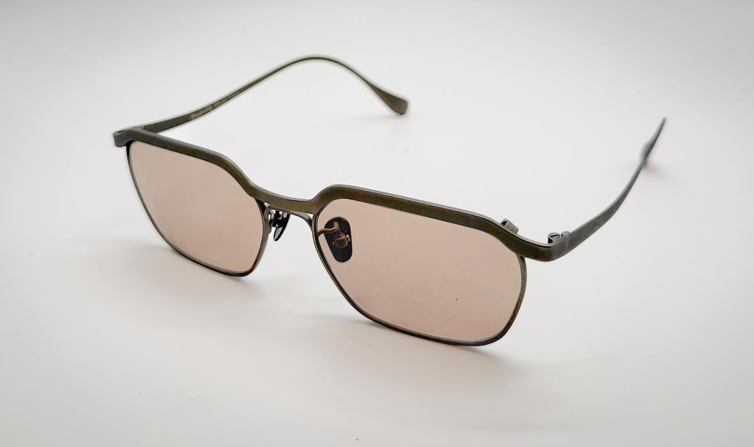 Vincent Catani Benno Space Grey Brown titanium sunglasses, limited edition