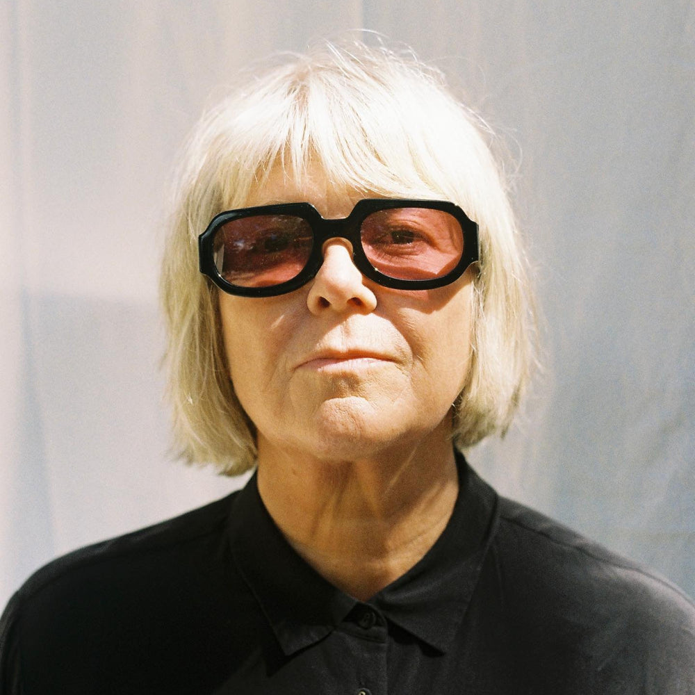 Vincent Catani DIRECTOR sunglasses in red and black acetate