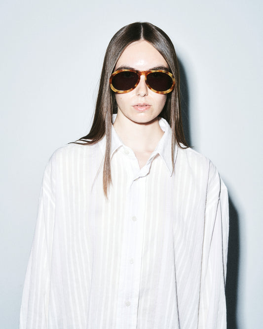 Eyewear with precise Japanese craftsmanship, complemented by Scandinavian design for the perfect finish.
