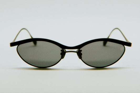 Alma premium titanium cat-eye sunglasses designed in Denmark and handcrafted in Japan
